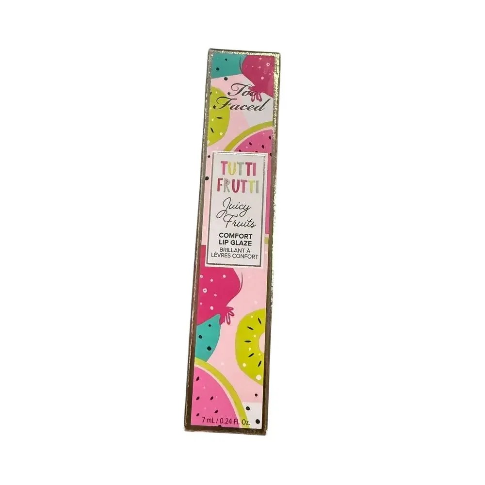 Too Faced Tutti Frutti Lip Glaze Takes Two To Mango 0.24 fl oz New in Box